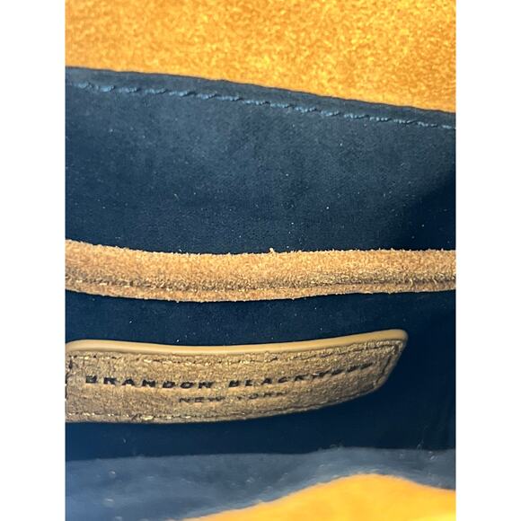 Brandon Blackwood Avi Backpack in Tan and Cream - Picture 11 of 12